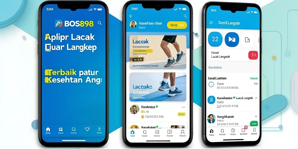 Antarmuka pengguna BOS898 yang intuitif dan ramah.