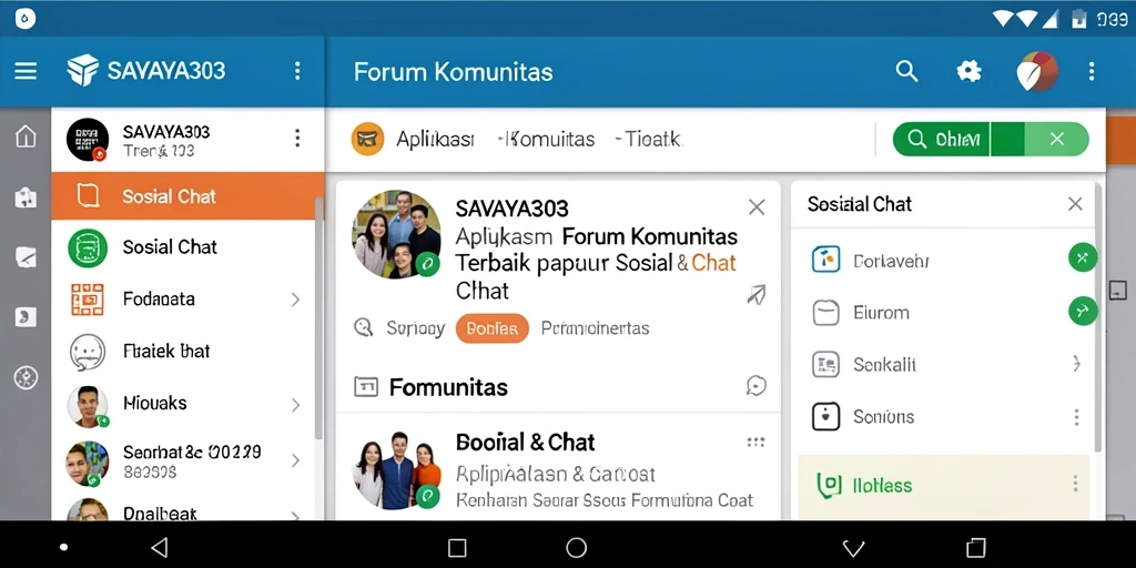 Antarmuka pengguna SAVAYA303 yang intuitif dan menarik.