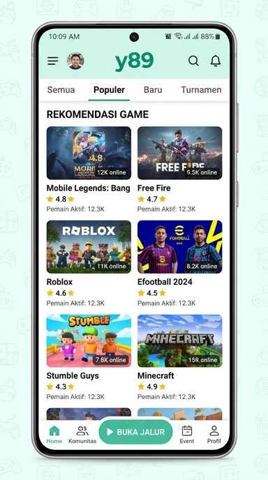 Link Alternatif y89 untuk Pengguna Android Indonesia